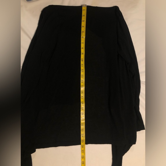 Karen Kane black waterfall sweater, L - Picture 6 of 12